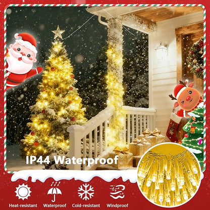 2026 New Voice Control Connectable 88FT 240LED String Lights Indoor Outdoor Clear Wire Twinkle Fairy Light Plug in with Timer for Bedroom Classroom Wedding Tree Patio Decor