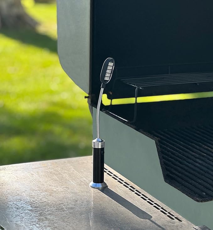 Outset Magnetic Grill Light, Rotating and Flexible Neck, 11"