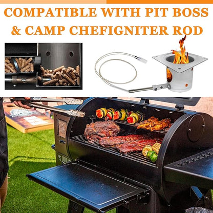 Replacement Parts Hot Igniter Kit, Compatible with Pit boss Pellet Grill and Camp Pellet Grill, igniter Comes with one Fuses