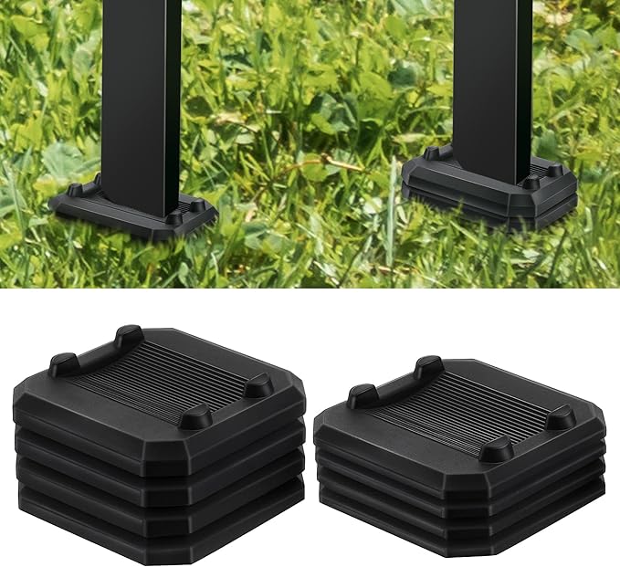 4 Pcs 1/4'' & 4 Pcs 1/8'' Griddle Leveling Shims Kit Compatible with Blackstone Griddle, Rubber Grill Levelers Outdoor for Most Grills, Keep Flat Top Grill in Level