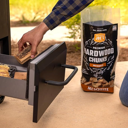 Oklahoma Joe's Mesquite Wood Chunks, 432 cu in Bag - 3947293R04