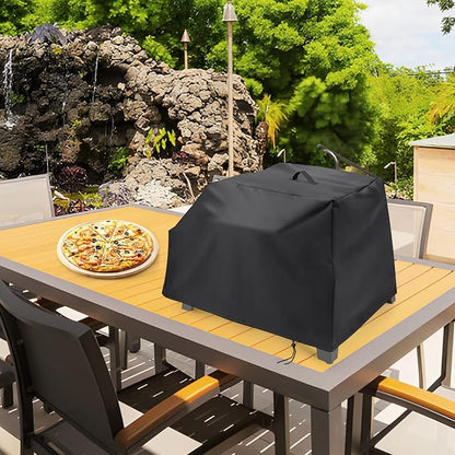 Pizza Oven Cover for Cuisinart CGG-403 3-in-1 Portable Pizza Oven,Waterproof Pizza Grill Cover for Cuisinart CPO-401 All Season Protection (27.9 x 21.2 x 17.7 inch) | Waterproof Pizza Grill Cover for Cuisinar-t CPO-401 All Season Protection (27.9 x 21....