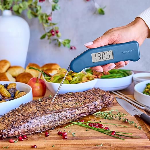 ThermoWorks Classic Thermapen, Highly-Rated Instant-Read Thermometer - Nautical Blue