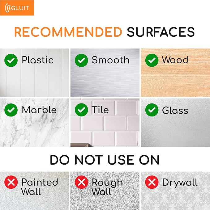 Adhesive Large Wall Hooks for Hanging Heavy Duty 22 lbs Hooks for Walls No Drill, Towel Sticky Clear Hooks, Waterproof, Home, Bathroom, Kitchen, Office, and Outdoor 40 Pack