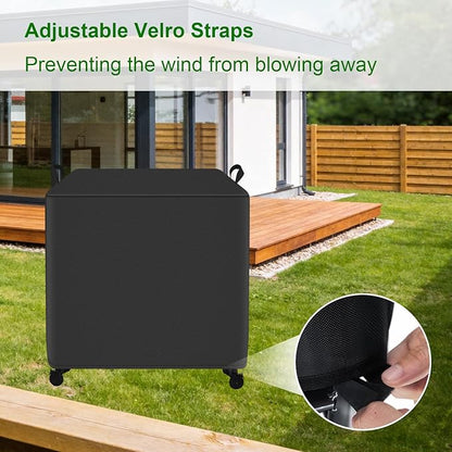 Grill Cover Fits Traeger Flatrock 3 Zone 33" Flat Top Griddle (TF3CN59AU), Outdoor Full-Length Heavy Duty Waterproof 600D BBQ Cover, Compared to Traeger BAC751 42" D x 29.5" L x 38" H