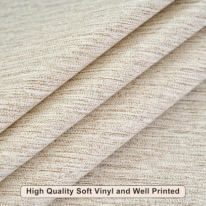 LIBERECOO Heavy Duty Vinyl Tablecloth with Flannel Backing Waterproof Oil-Proof Plastic Table Cloth Stain-Resistant Wipeable Rectangle or Square Table Cover for Indoor and Outdoor 60 x 84 Inch