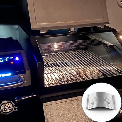 PB1285KC Flame Broiler Kit for Pit Boss Platinum KC Combo and Charleston 1020 Combo Series Pellet Grills, Heat Diffuser Replacement Parts for PB1020NX, Includes Main Plate and Slide Cover