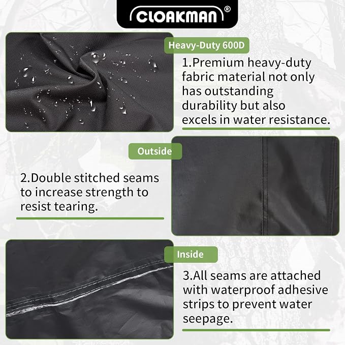 Grill Cover Compatible with Pit Boss Rancher XL/Austin XL | Premium Heavy-Duty Waterproof Grill Cover for Pit Boss Rancher XL/Austin XL/1000S/1100 Pro Wood Pellet Grill