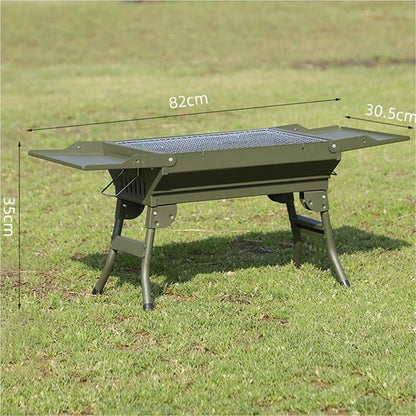 Charcoal Grills BBQ Grill BBQ Grill Box Outdoor Foldable Camping Barbecue Stove Portable Barbecue Grill Charcoal Camping Barbecue Grill Outdoor Grill
