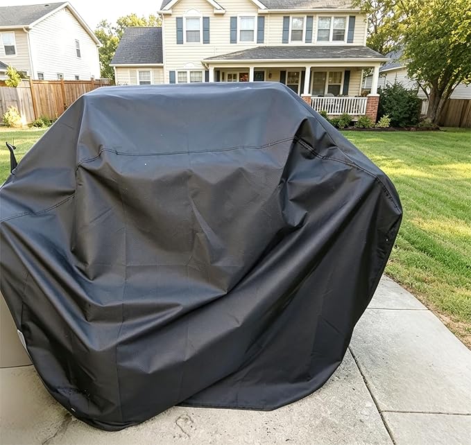 3 Burner Grill Cover for Ninja Flexflame Grill PG300 Series,600D Heavy Duty Waterproof Propane Smoker Cover for 60 inch Gas BBQ Grill-60 x 26 x 48