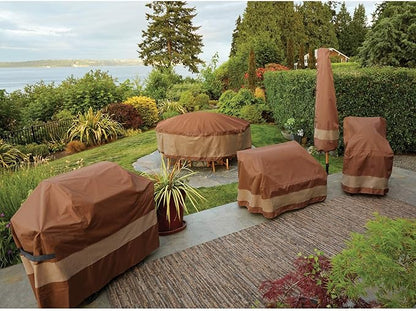 DUCKCOVERS Ultimate Waterproof 29 Inch Patio Chair Cover, Outdoor Chair Covers