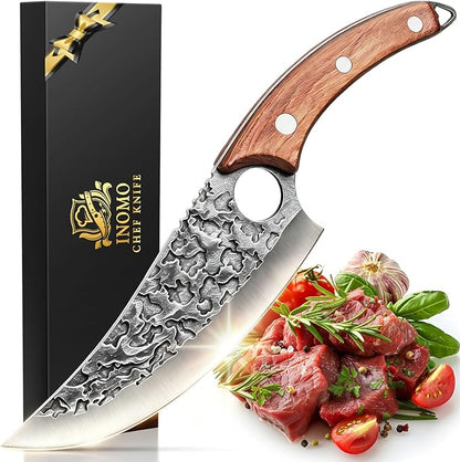 Fathers Day Gift from Daughter/Wife, Chef Knife, Kitchen Knife for Cooking, Birthday Gifts for Men Husband Dad for Anniversary, Chopping, Japanese Steel Knife for Home, BBQ, Balance & Control, 6 Inch