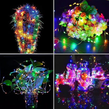 66FT 200 LED Fairy Lights with Remote, Plug in Twinkle Light Outdoor Indoor | 8 Modes, Timer, Dimmable, Memory Function, Waterproof Multicolor String Lights for Bedroom Garden Party Christmas Decor