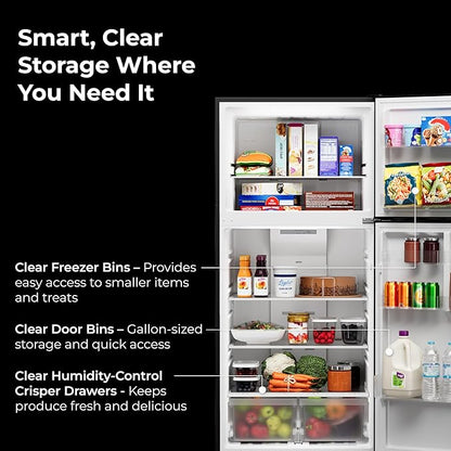 Kenmore 18.1 cu. ft. 30" Wide Top Mount Refrigerator - Black