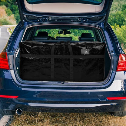6 Pcs 66 Gallon Extra Large Moving Bags Heavy Duty Storage Bag with Strong Zipper Handle Foldable XXL Jumbo Storage Tote Packing Moving Box for College Dorm Travel Cloth Duffle (Black)