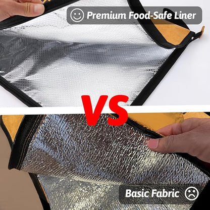 BBQ Blanket for Resting Meat, Smoked Grilled Bag for Brisket, Turkey, Pork Shoulder, Beef, Rest Ez Smoker Meat Resting Blanket Wide Mouth, Grilling Gift for Men, Dad, Husband