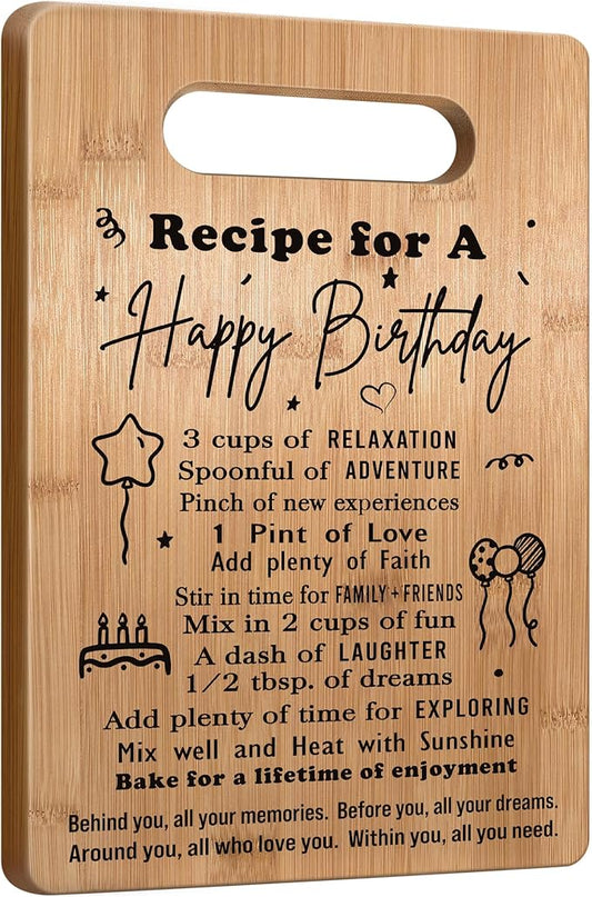 2026 Birthday Gifts for Women Men, Birthday Gifts for Him Her, Years Old Birthday Gifts, Birthday Gift Ideas, Birthday Decorations for Women Men, Happy Birthday Cutting Board Gifts