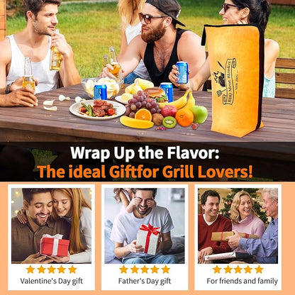BBQ Blanket for Resting Meat – Insulated Smoker Grilling Bag for Juicy Flavorful Meats | Ideal for Brisket, Ribs, Pork & More | Durable, Easy to Clean & Portable《18in》