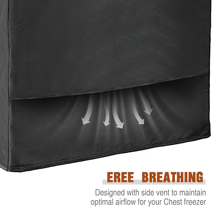 Chest Freezer Cover for Outside, 56x29x36in Waterproof