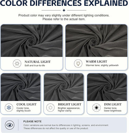 12Pcs Patio Cushion Covers, Outdoor Stretch Cushion Covers, Washable | Stretch Fit, Replacement, Washable and Reusable Furniture Protectors, Fits most patio furniture cushion covers, Cover Only