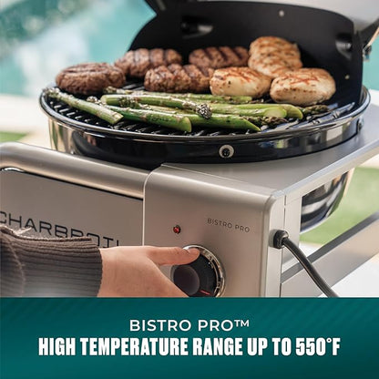 Charbroil Bistro Pro Tabletop Electric Grill, Black - 25302149