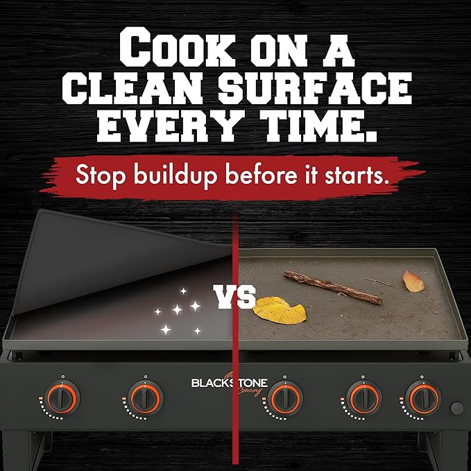 KITCHEN PERFECTION 22" Premium Silicone Griddle Cover Mat For Blackstone Griddle 22 Inch - Hermetic Protection From Rust & Debris All Year, Fits All Blackstone 22 Inch Models - Food Grade Silicone