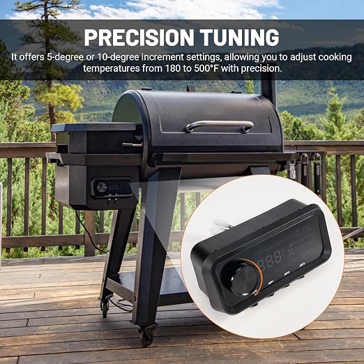 Pellet Grills Control Board 80145 Compatible with Pit Boss Pro Series II 1150 Wood Pellet Grills, Fits for Pit Boss PB1150PS2 Parts Control Board, with WiFi & Bluetooth