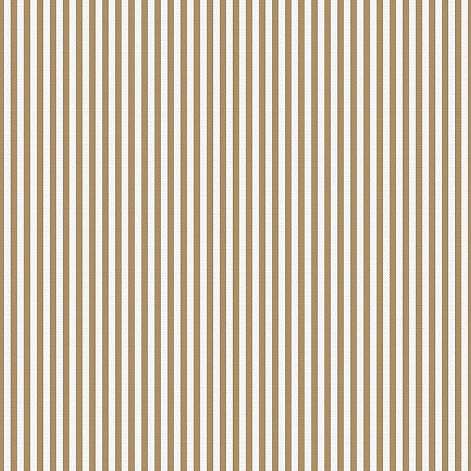 LVTXIII Outdoor/Indoor Pillow Covers, Patio Fade Resistant Throw Pillow Covers ONLY, Waterproof Farmhouse Accent Cushion Cases for Sofa Patio Couch Decoration 18"x18" Set of 2, Strip Beige