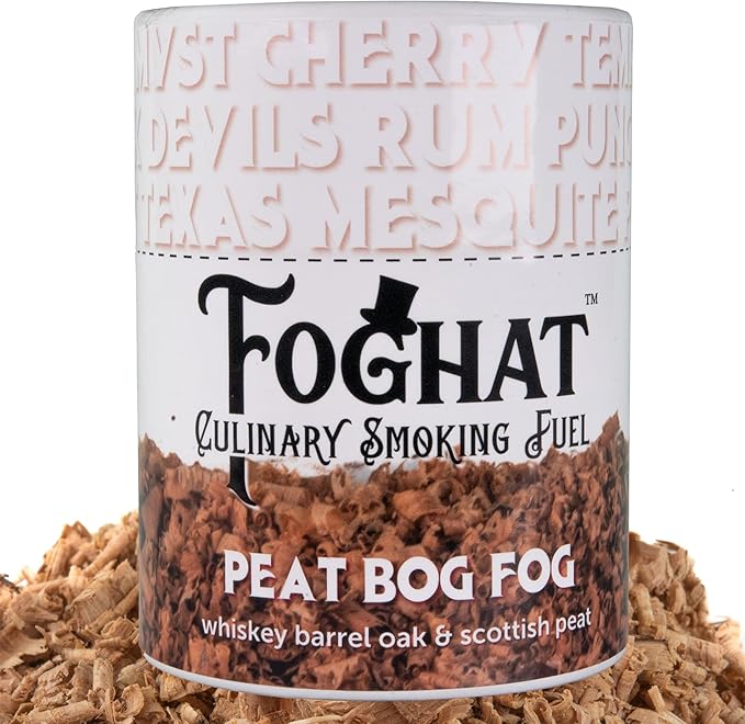 Cocktail Smoker Wood Chips - 14oz Peat Bog Fog Shavings for Smoker, Whiskey & Drink Infuser Kit - All Natural, Culinary Wood Smoking Chips for Hand held Cocktail Smoke Gun & Drink Smokers
