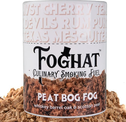 Cocktail Smoker Wood Chips - 14oz Peat Bog Fog Shavings for Smoker, Whiskey & Drink Infuser Kit - All Natural, Culinary Wood Smoking Chips for Hand held Cocktail Smoke Gun & Drink Smokers