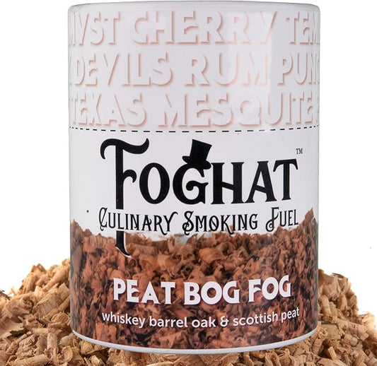 Cocktail Smoker Wood Chips - 14oz Peat Bog Fog Shavings for Smoker, Whiskey & Drink Infuser Kit - All Natural, Culinary Wood Smoking Chips for Hand held Cocktail Smoke Gun & Drink Smokers