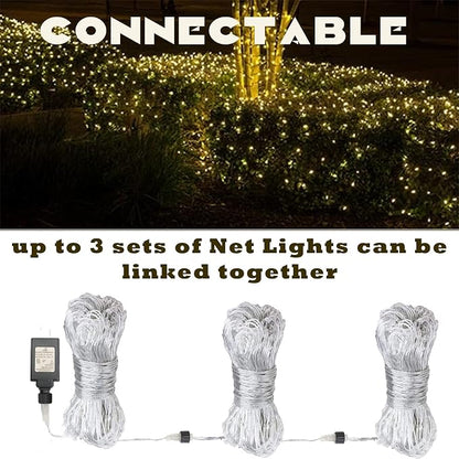 Eueasy LED Lights Outdoor net Lights String