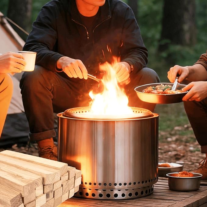 Pizza Oven Wood 19 Lbs Kiln-Dried Oak 8 Inch Mini Barkless Cooking Logs for Pizza Ovens, Grills & Smokers, Fits Ooni, Gozney, Solo Stove, for Camping, Fire Pits & Bonfires