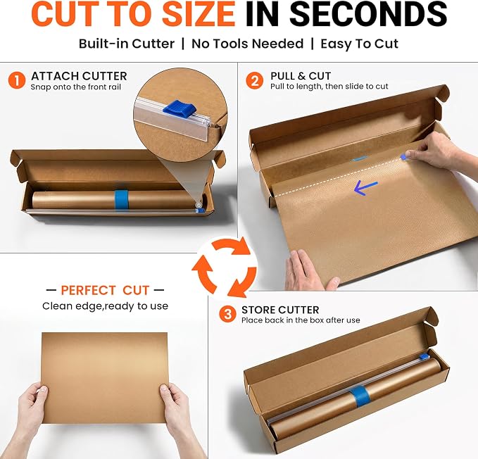 Grill Mats Roll with Cutter, Grill Mats for Outdoor Grill 15.75 x 100 Inch | Reusable Nonstick Mat for Gas Grills, Oven Liners, Outdoor BBQ, Baking Mats, and Easy Cleanup, Copper
