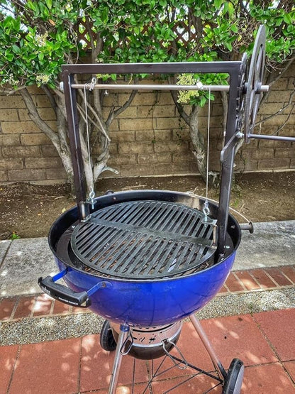 SANTA MARIA GRILL ATTACHMENT FOR WEBER KETTLE (FOR WEBER KETTLE 22 INCH)