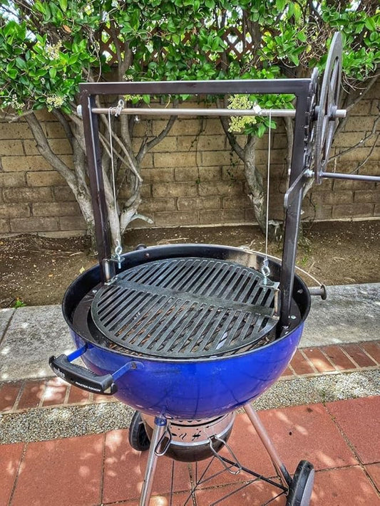 SANTA MARIA GRILL ATTACHMENT FOR WEBER KETTLE (FOR WEBER KETTLE 22 INCH)