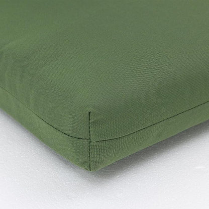 QILLOWAY Outdoor Chaise Lounge Cushion,All Weather High-Density Foam Recliner Chairs Replacement Cushions,Dark Green
