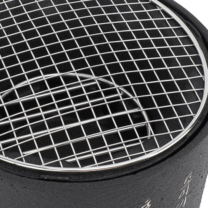 Pomya BBQ Stove, Durable Practical Barbecue Grill Charcoal Stove Korean Design for Tea Making (S)