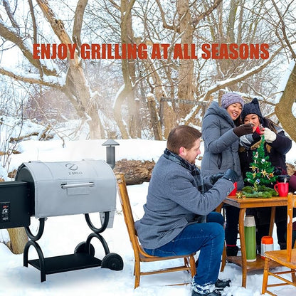 Z GRILLS Thermal Insulation Blanket Fire-Resistant 3-Layer Construction for Enhanced Temperature Preservation, Pellet Savings, Snow Resistance and Waterproof - Ideal for Outdoor Grilling