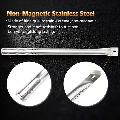 Replacement Parts for Nexgrill 720-0882A 720-0896 720-0925 720-0896B 720-0896C Gas Grills, Includes 5 Ignitors, 5 Stainless Steel Burner Tubes and 5 Flame Tamers Heat Shields Replacement for Nexgrill