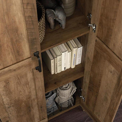 Sauder Miscellaneous Storage Cabinet, Rural Pine Finish