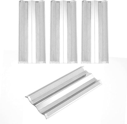 Flame Tamer Grill Replacement Parts for Blaze Gas Grill Parts Traditional 3/4/5 Burner Heat Plates BLZ-4-Cart BLZ-5-Cart Blaze 25 32 40 Inch LP NG Cart Grill Heat BBQ Shields Stainless Steel Heat Tent