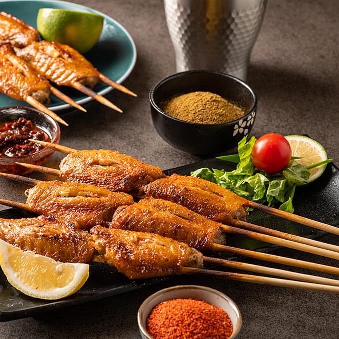 Fasmov Bamboo Skewer Sticks, 1000 Pack 12 inches Barbecue Kabob Skewers for Grill, BBQ, Kebab, Marshmallow Roasting or Fruit Sticks