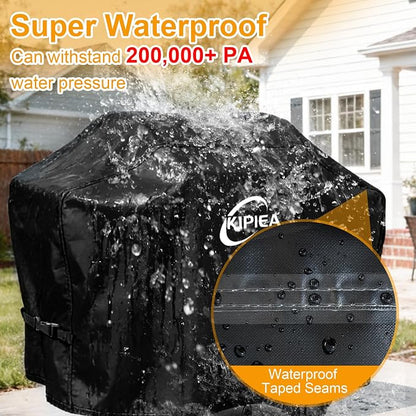 600D Pellet Grill Cover for Camp Chef Woodwind 36, Woodwind Pro 36, Waterproof BBQ Smoker Cover, UV Resistant, No Tear, No Fading