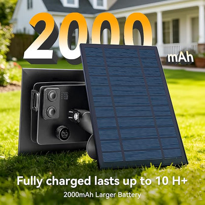 Ollny S11 50FT Solar String Lights Outdoor Waterproof Dimmable for Backyard | Patio Lights with Remote & Timer & 3 Lighting Modes, Shatterproof Edison Bulbs, String Lights for Outside Party Décor ﻿