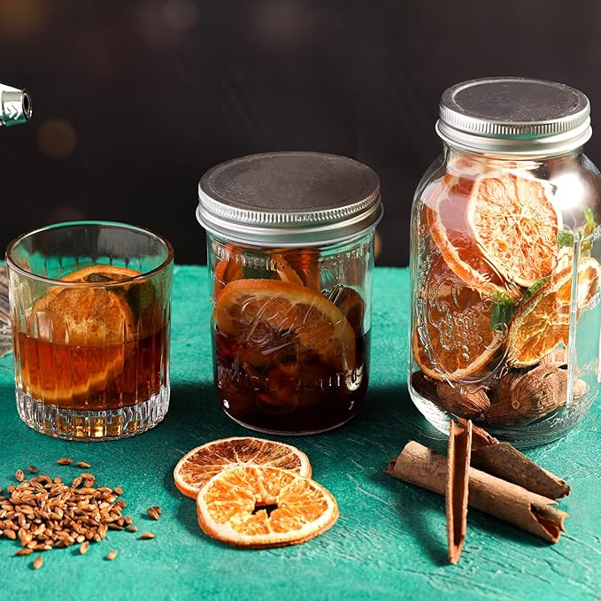 Cocktail Smoker Wood Chips Variety Pack for Whiskey, 12 Flavors – Natural Smoker Chips with Botanical Infusion Ingredients for Bourbon, Old Fashioned & Craft Cocktails, Includes Mini Scoop