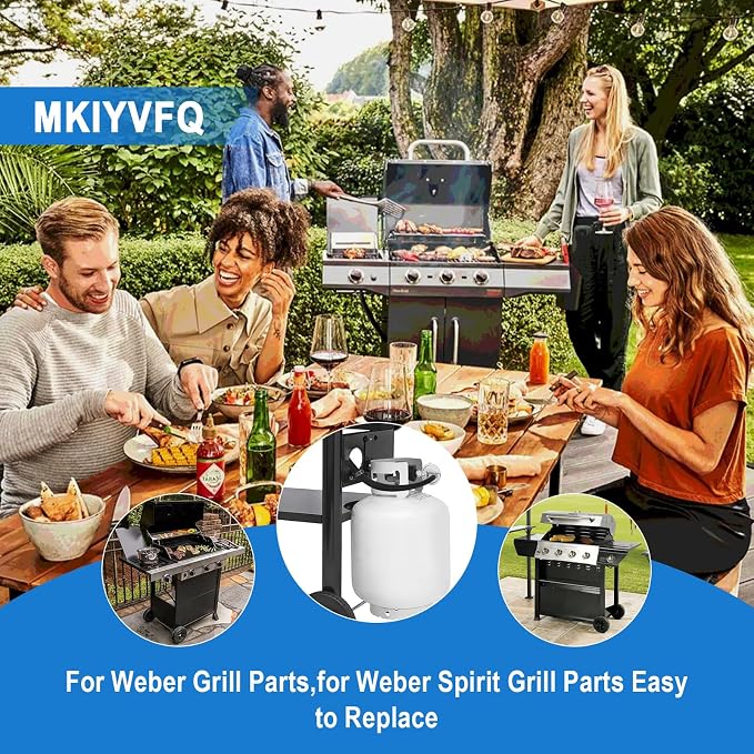 For Weber Hose and Regulator kit, for Weber Grill Regulator Replacement, Fits for Spirit II (2017-2019) and Spirit E310 E320 E210 Genesis II 210/LX 240 and Genesis II 300/400 (2017-2019) Gas Grills.
