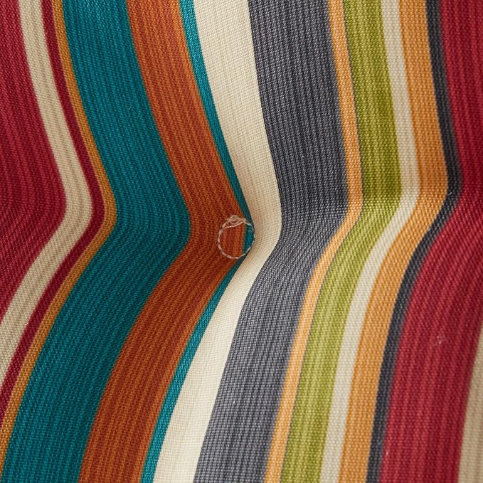 Greendale Home Fashions 72 x 22-inch Outdoor Chaise Lounge Cushion, Adobe Stripe