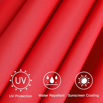 Sunnyglade 7.5ft Patio Umbrella Replacement Canopy Market Umbrella Top Outdoor Umbrella Canopy with 6 Ribs
