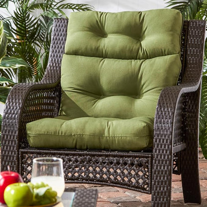 Greendale Home Fashions Juniper 44'' x 22'' Outdoor High Back Chair Cushion